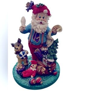 Vintage-Jaimy Santa Figure, Making a List…Checking it Twice!